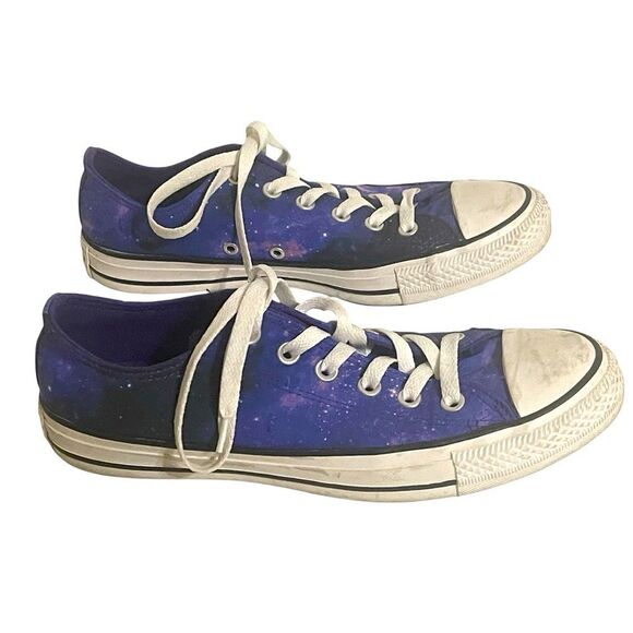 Converse Chuck Taylor All Star 565209F Women's Purple Miss Galaxy Sneakers SZ 9 - Picture 1 of 12